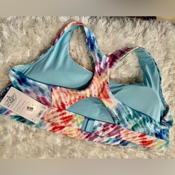 NWT ATHLETA LOVE PROUDLY BRA D-DD 3X tie-dyed medium support. - Picture 3 of 7